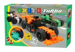 Klocki CLICS TURBO - WY�CIG�WKI -  140 elem.