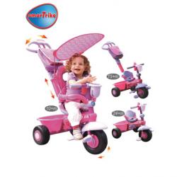 Rowerek Smart Trike 3w1 10m+ RÓŻOWY Rowerek Smart Trike 3w1 10m+ RÓŻOWY