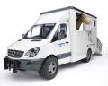 MERCEDES DO TRANSPORTU KONI + KO� - BRUDER 02533
