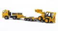 ZESTAW MAN + PRZYCZEPA + KOPARKA JCB 4CX - BRUDER 02776