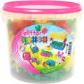 Klocki CLICS E175 B�YSZCZ�CE - GLITTER - 175 elem. - DLA DZIEWCZYNEK