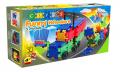 Klocki CLICS Funny Wheelers  - r�ne pojazdy -  100 elem.