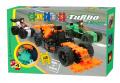 Klocki CLICS TURBO - WY�CIG�WKI -  140 elem.