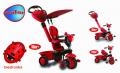 ROWEREK SMART TRIKE ZOO 3W1 -  BIEDRONKA