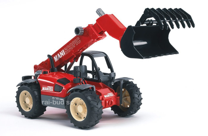 LADOWARKA TELESKOPOWA MANITOU MLT633 BRUDER 02208