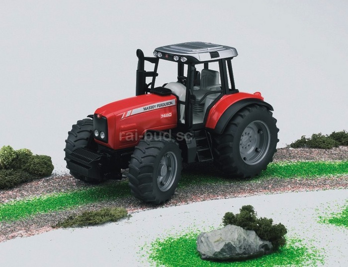 TRAKTOR MASSEY FERGUSON 7480 BRUDER 02040