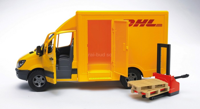 DHL MERCEDES SPRINTER bruder 02534