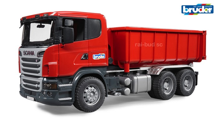 SCANIA R Z KONTENEREM BRUDER 03522