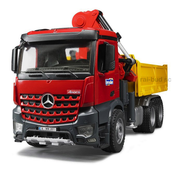 MERCEDES ACTROS Z DŹWIGIEM HDS BRUDER 03651