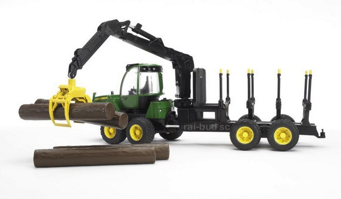 FORWARDER LEŚNY JOHN DEERE BRUDER 02133