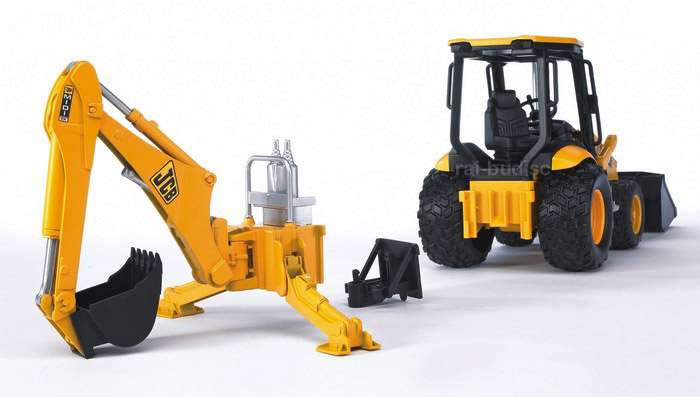 KOPARKO-ŁADOWARKA JCB MIDI CX BRUDER 02427 RAIBUD