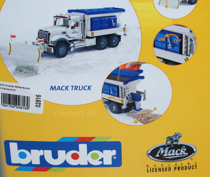 piaskarka mack bruder 02816