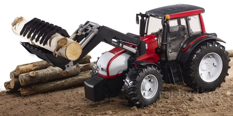 VALTRA Y191 Z LADOWACZEM BRUDER 03071