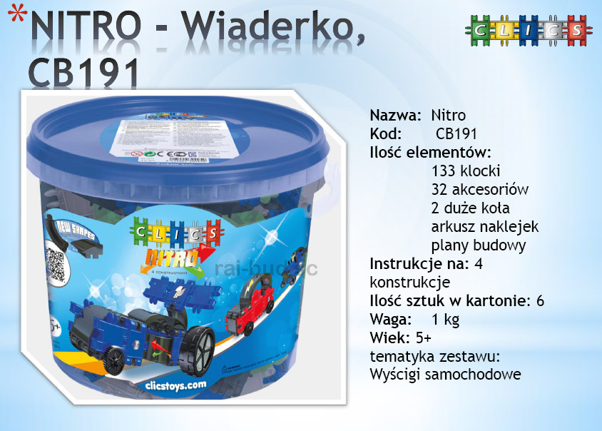 CLICS CB191 NITRO WIADERKO 