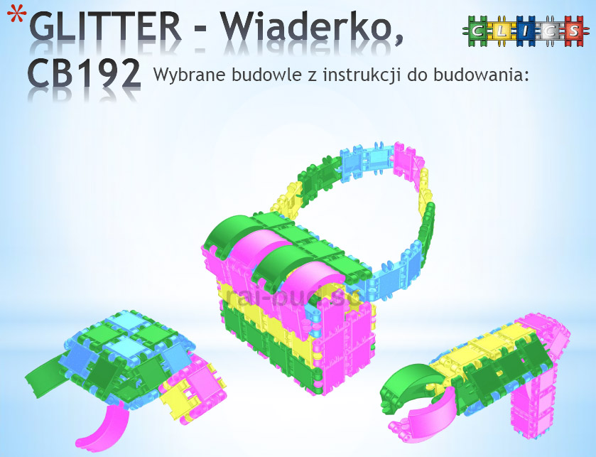 CLICS CB192 GLITTER WIADREKO