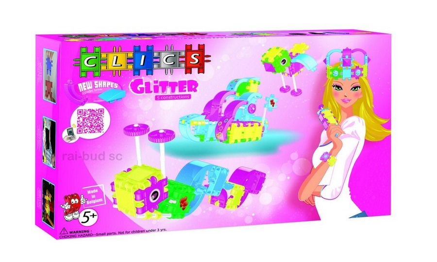clics RC104 glitter karton 