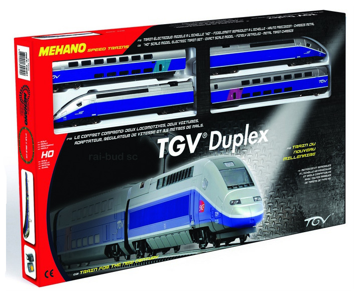 kolejka HO TGV DUPLEX MEHANO 