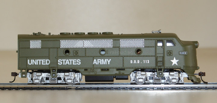 lokomotywa F2A MODEL POWER US ARMY