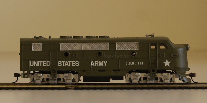 lokomotywa F2A MODEL POWER US ARMY