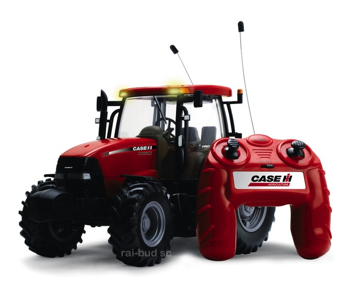 traktor zdalnie sterowany CASE MAXXUM 140 1:16 wielkosc bruder