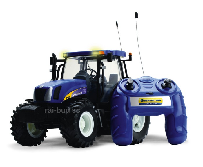 traktor zdalnie sterowany new holland t6070 1:16 wielkosc bruder