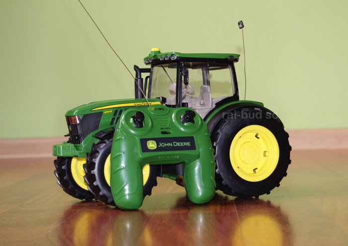 traktor zdalnie sterowany john deere 6190r 1:16 wielkosc bruder