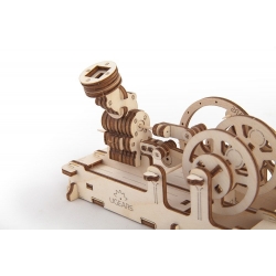 Silnik Pneumatyczny-Maszyna Parowa Model mechaniczny do składania Ugears 70020