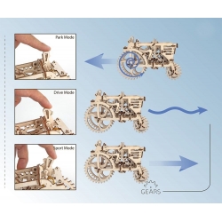 Traktor Model mechaniczny do składania