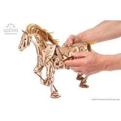 Koń-mechanoid Model mechaniczny do składania Ugears