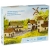 Domek Klocki drewniane nr02 22x15x15cm 100el. Domek