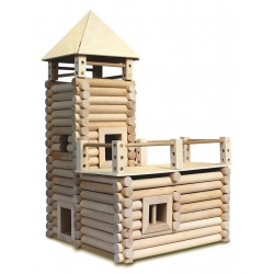 Klocki drewniane VARIO BOX 450 el. 45 budowli + fort