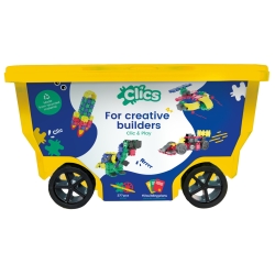 Klocki CLICS RollerBox 377 elementów CB411