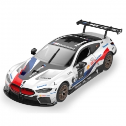 BMW M8 GTE 1:18 DIY DO SKŁADANIA ZDALNIE STEROWANY