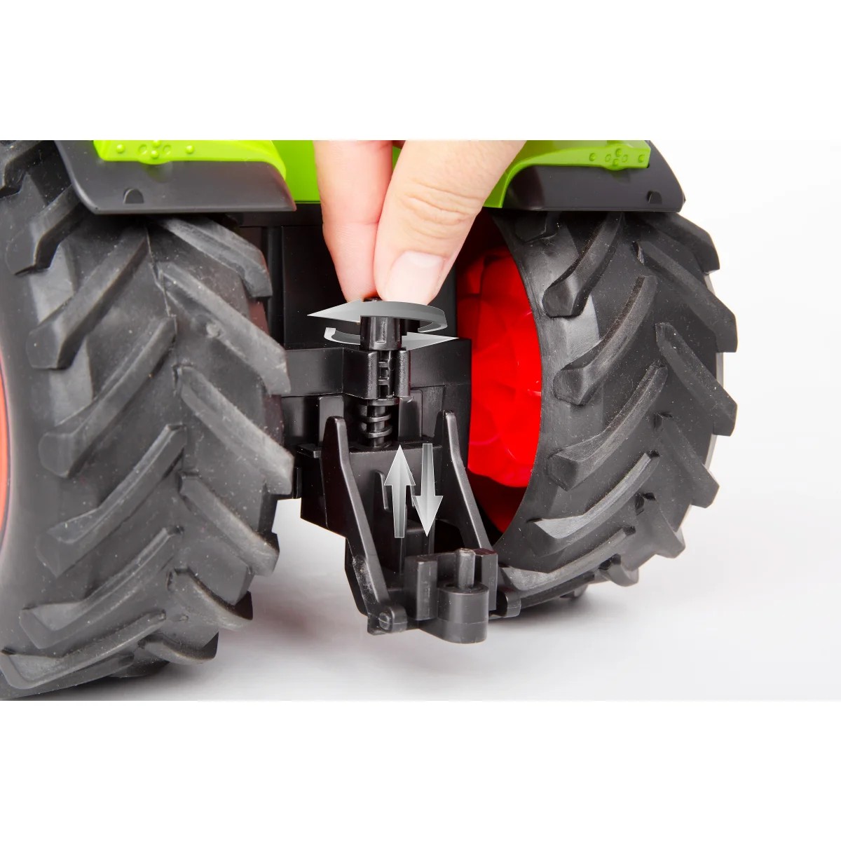 traktor zdalnie sterowany claas arion 1:16 wielkość bruder