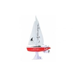 ŻAGLÓWKA ZDALNIE STEROWANA 38cm DWA SILNIKI ŁÓDŹ RC ATLANTIQUE YACHT