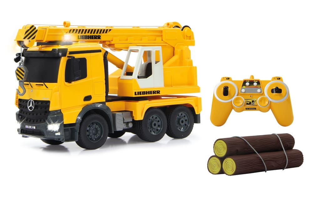 DŹWIG LIEBHERR NA PODWOZIU MERCEDES 1:20 40cm długości 2,4GHz