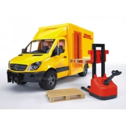 DHL MERCEDES SPRINTER Z WIDLAKIEM BRUDER 02534