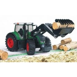 CIĄGNIK FENDT 936 VARIO Z ŁADOWACZEM 45 cm - TRAKTOR BRUDER 03041