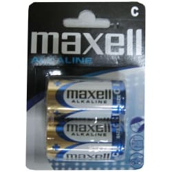 Bateria 1,5 V LR14 ( C ) blister MAXELL alkaliczna