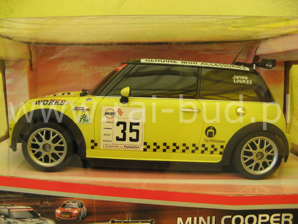 Mini Cooper S 110 żółty Modele Rc Modele Mercedes Auta