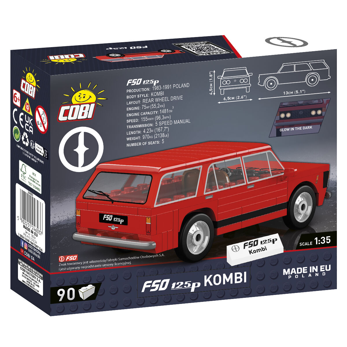 Model FSO 125p Kombi z opakowaniem