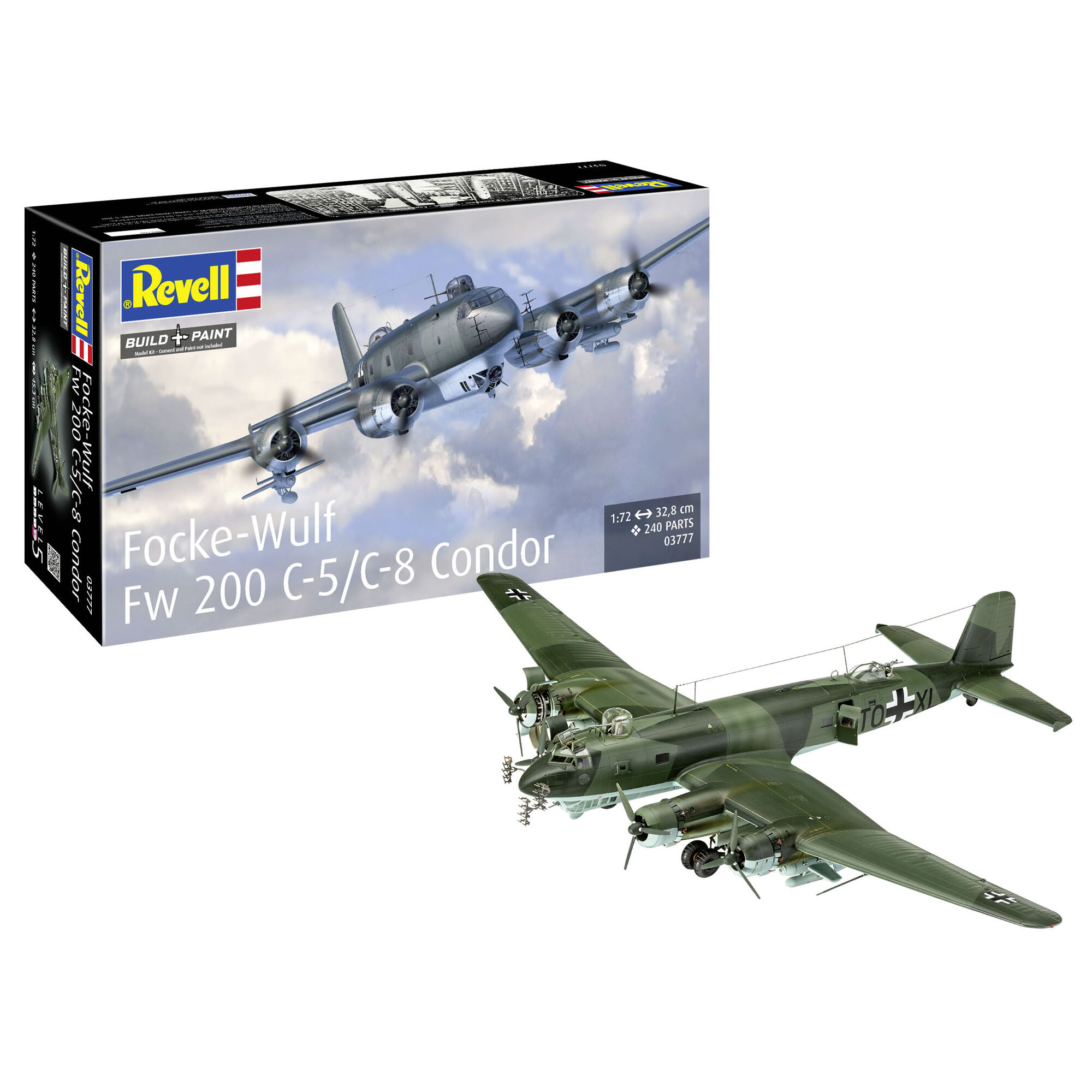 Złożony model Focke-Wulf Fw 200 Condor