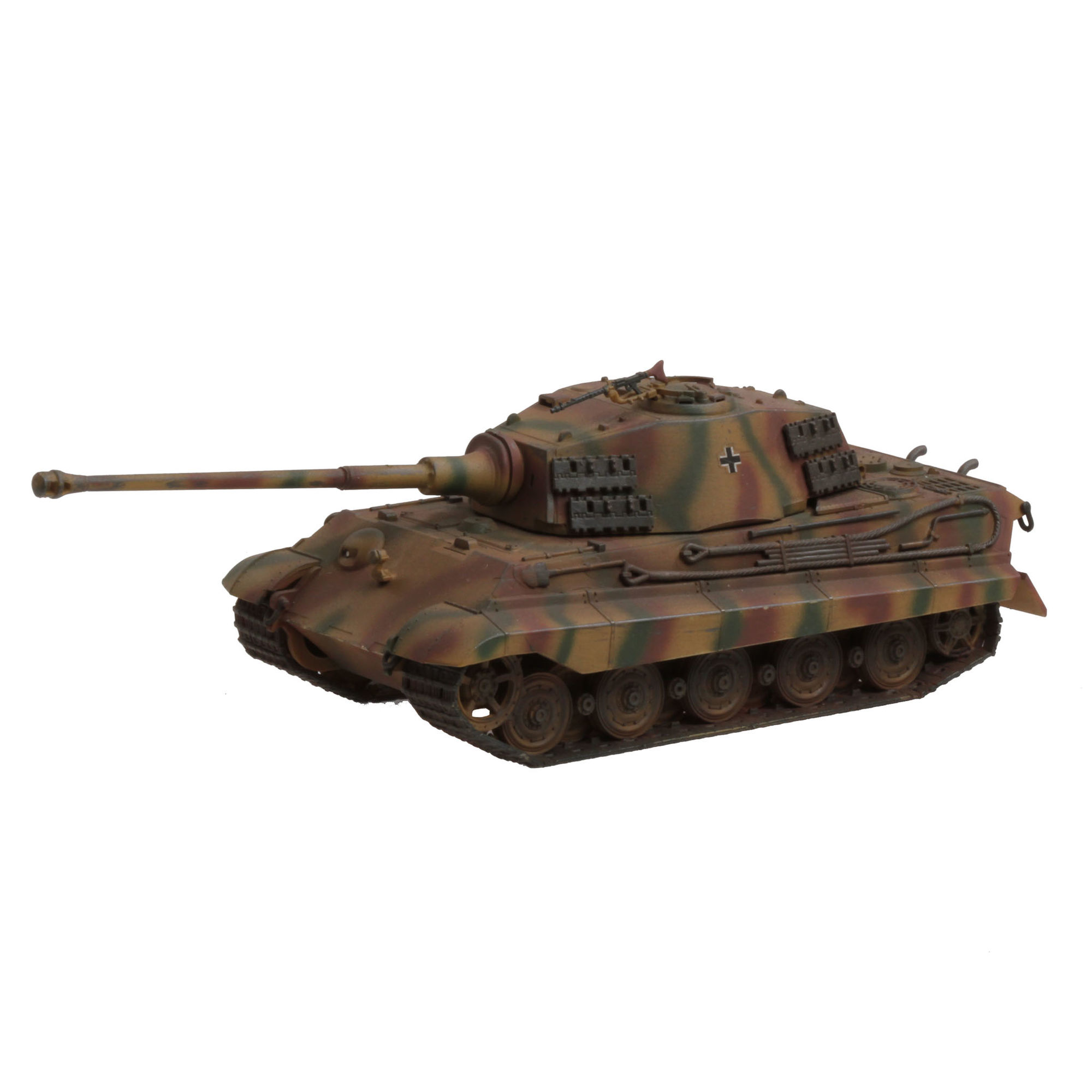 Złożony model czołgu Tiger II w skali 1:72