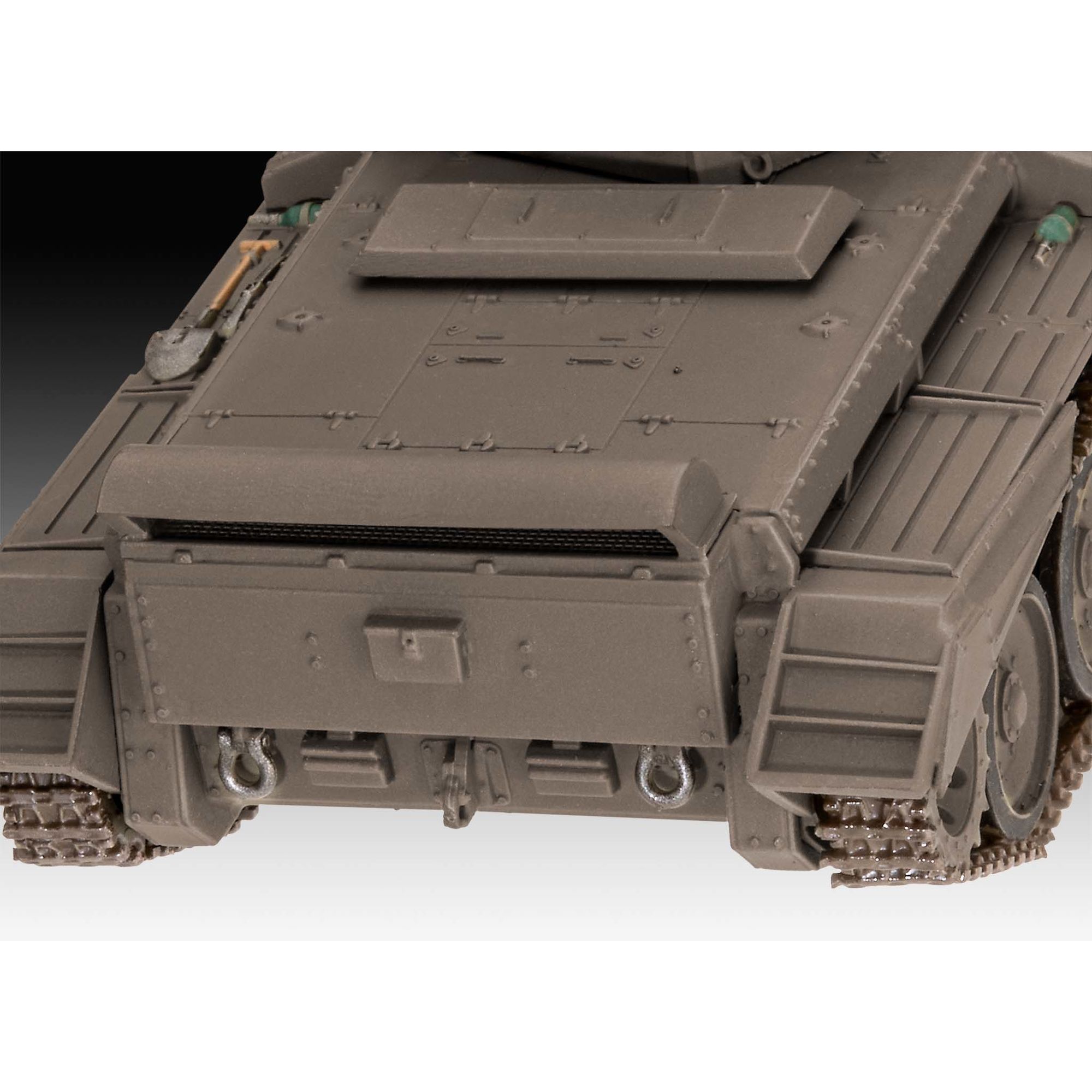 Detal tylnej części modelu Cromwell Mk. IV