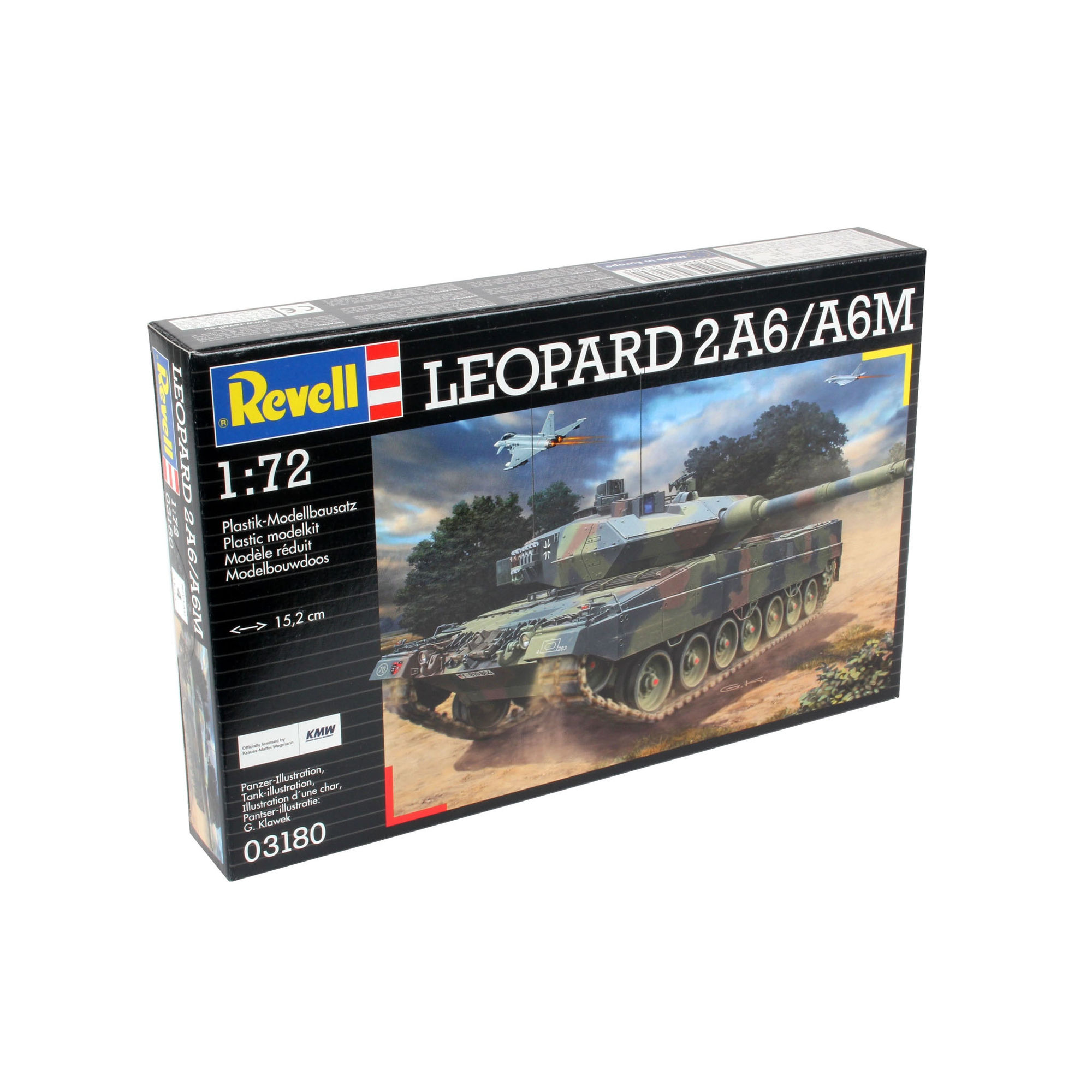 Pudełko modelu Leopard 2A6/A6M w skali 1:72