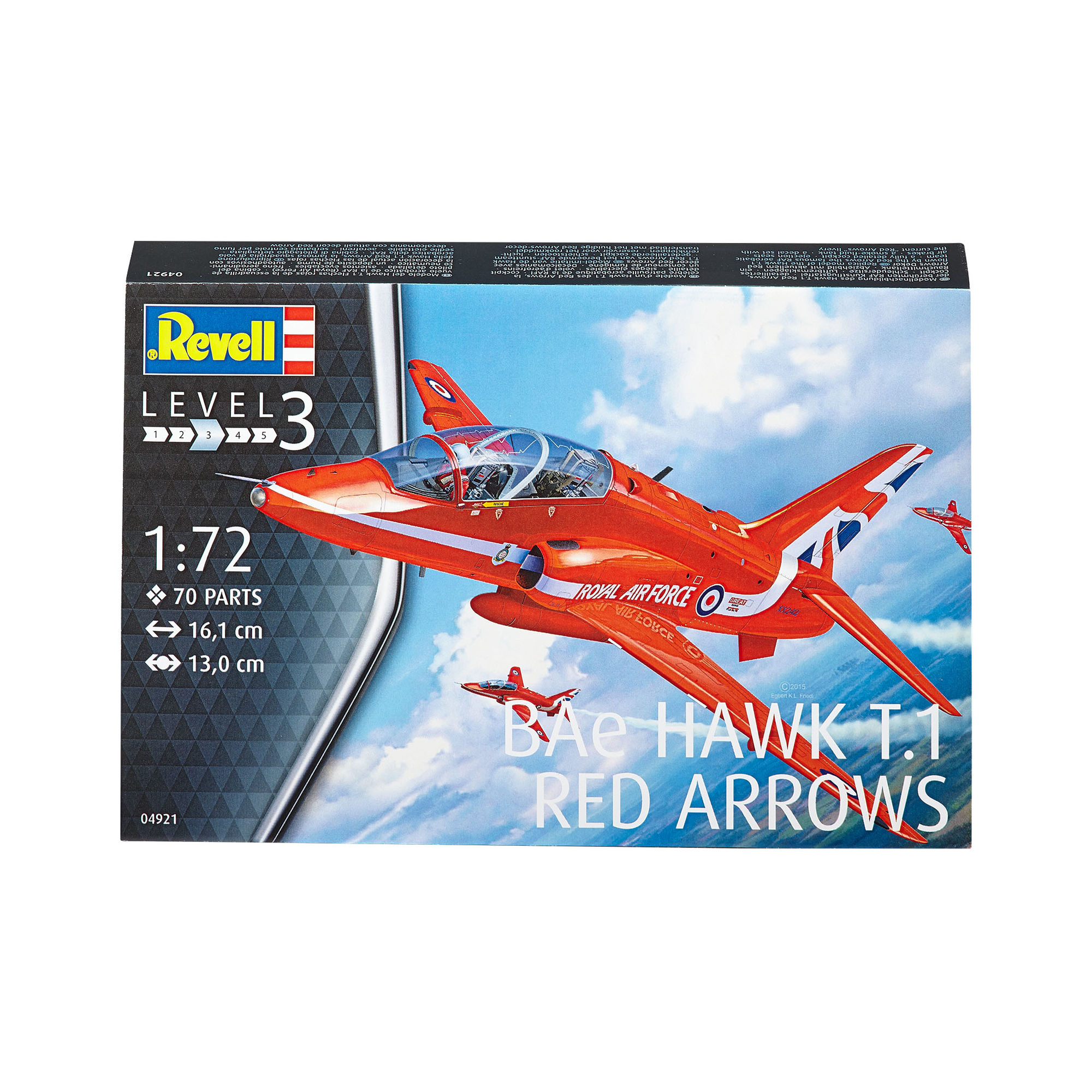 Pudełko zestawu modelarskiego BAe Hawk T.1 Red Arrows