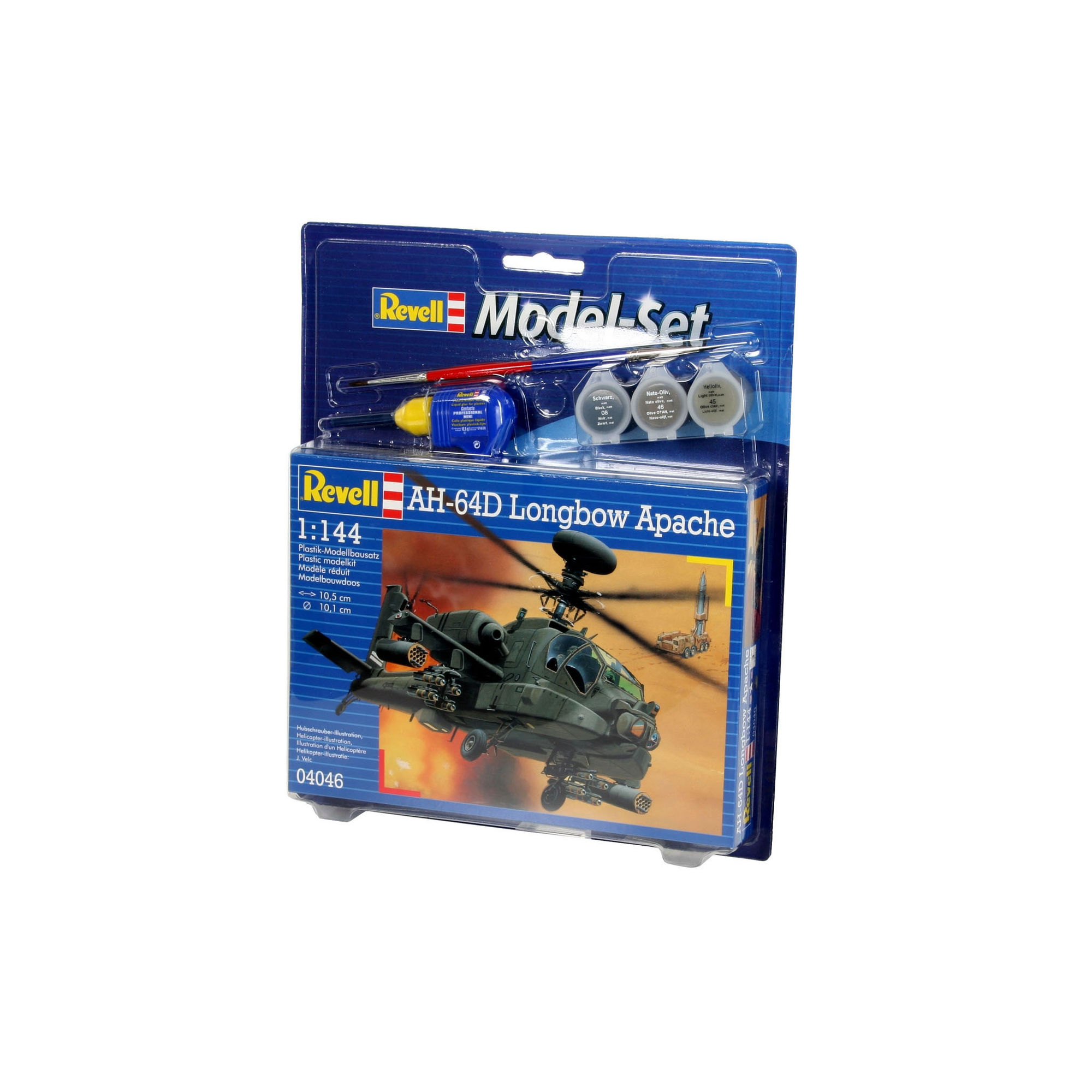 Zestaw Revell Model Set z modelem AH-64D Longbow Apache