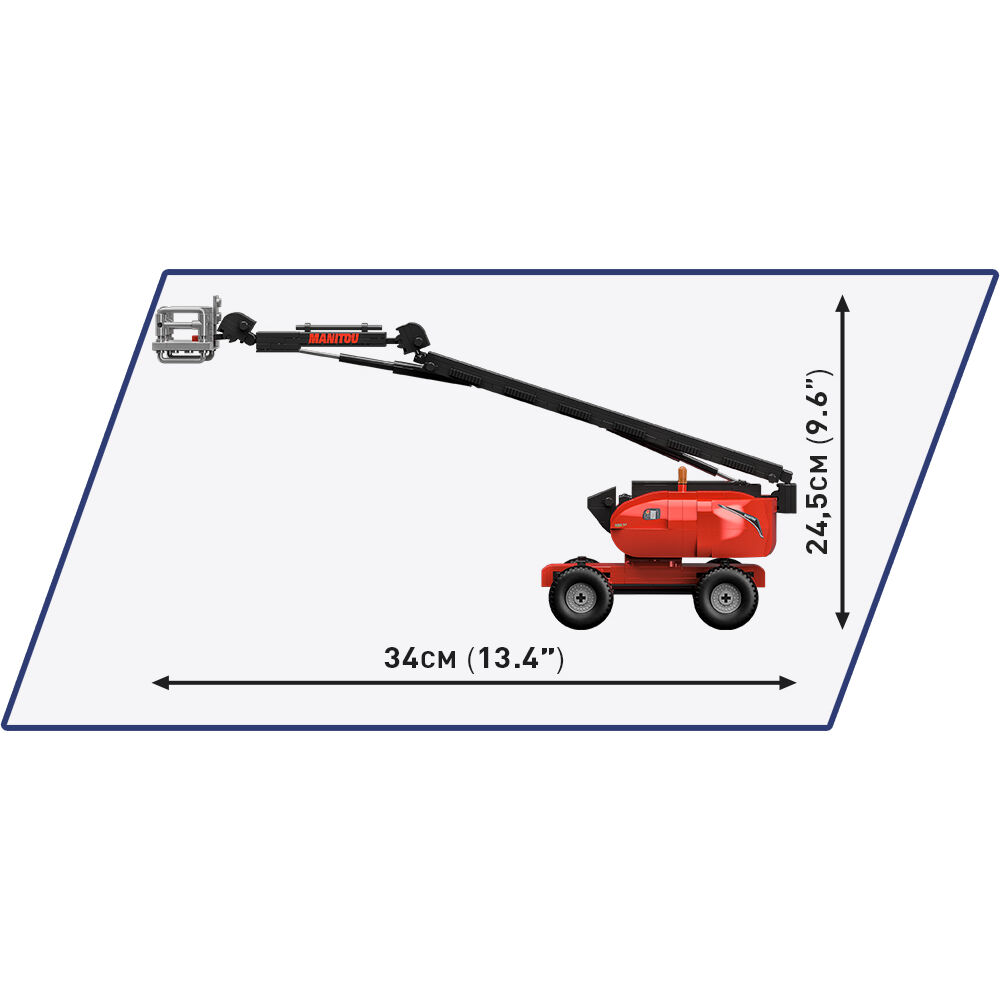 Wymiary modelu Manitou 280 TJ