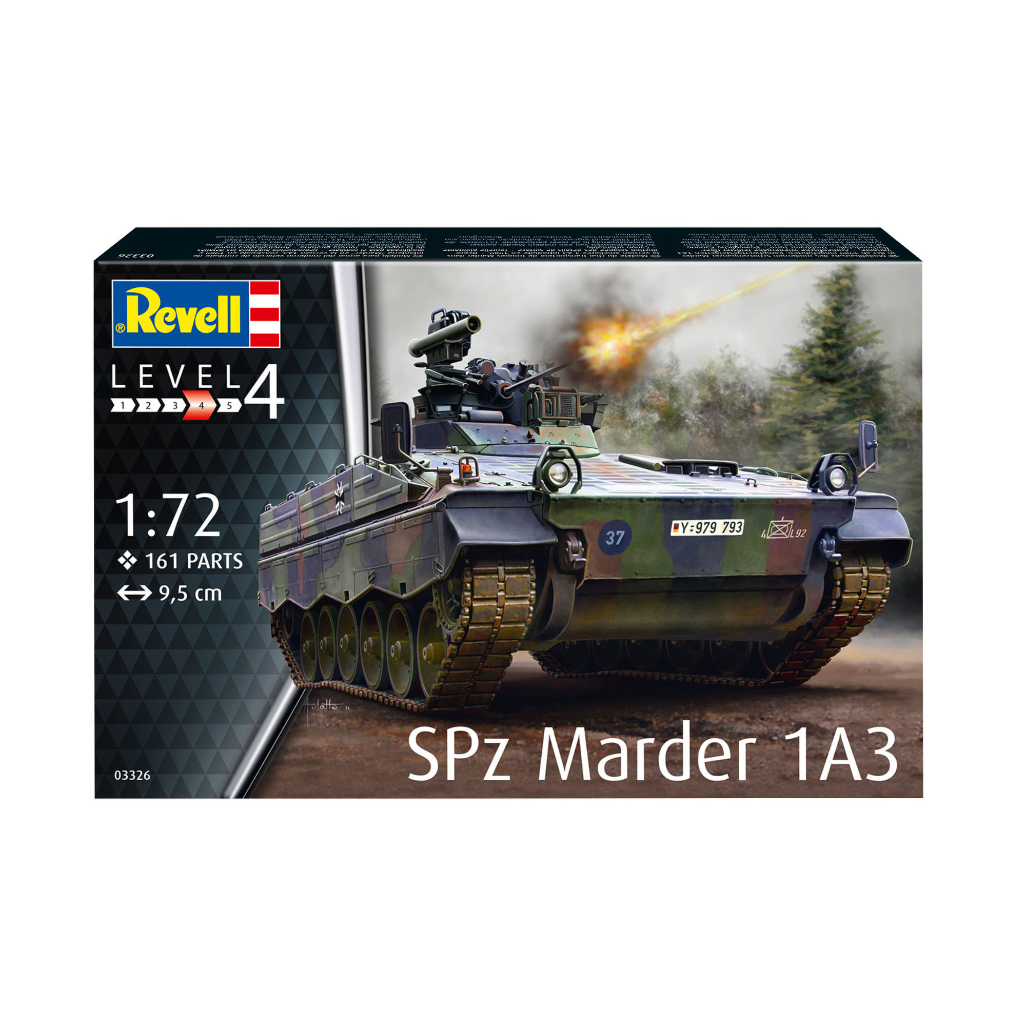Opakowanie zestawu modelarskiego SPZ Marder 1A3