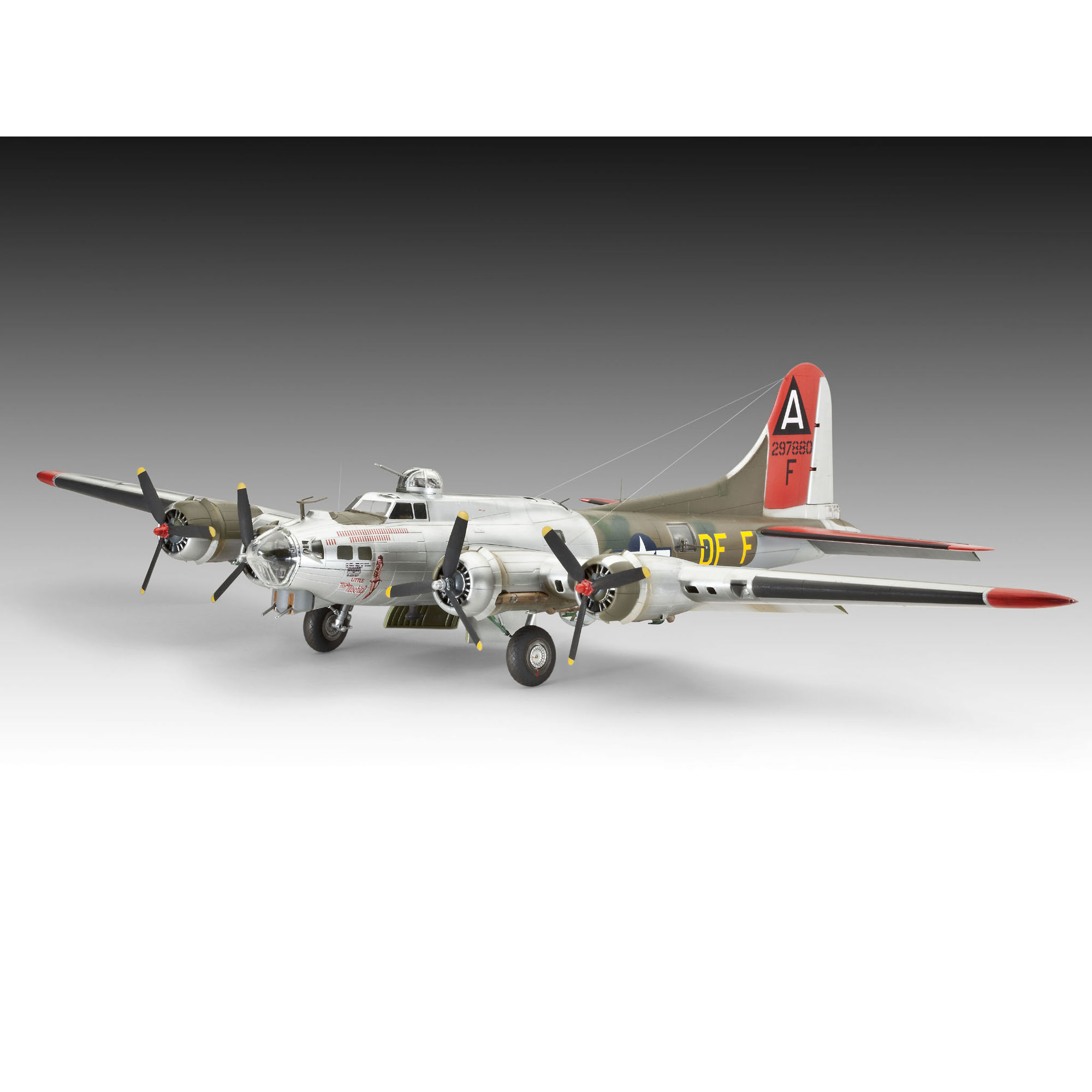 Złożony model B-17G Flying Fortress